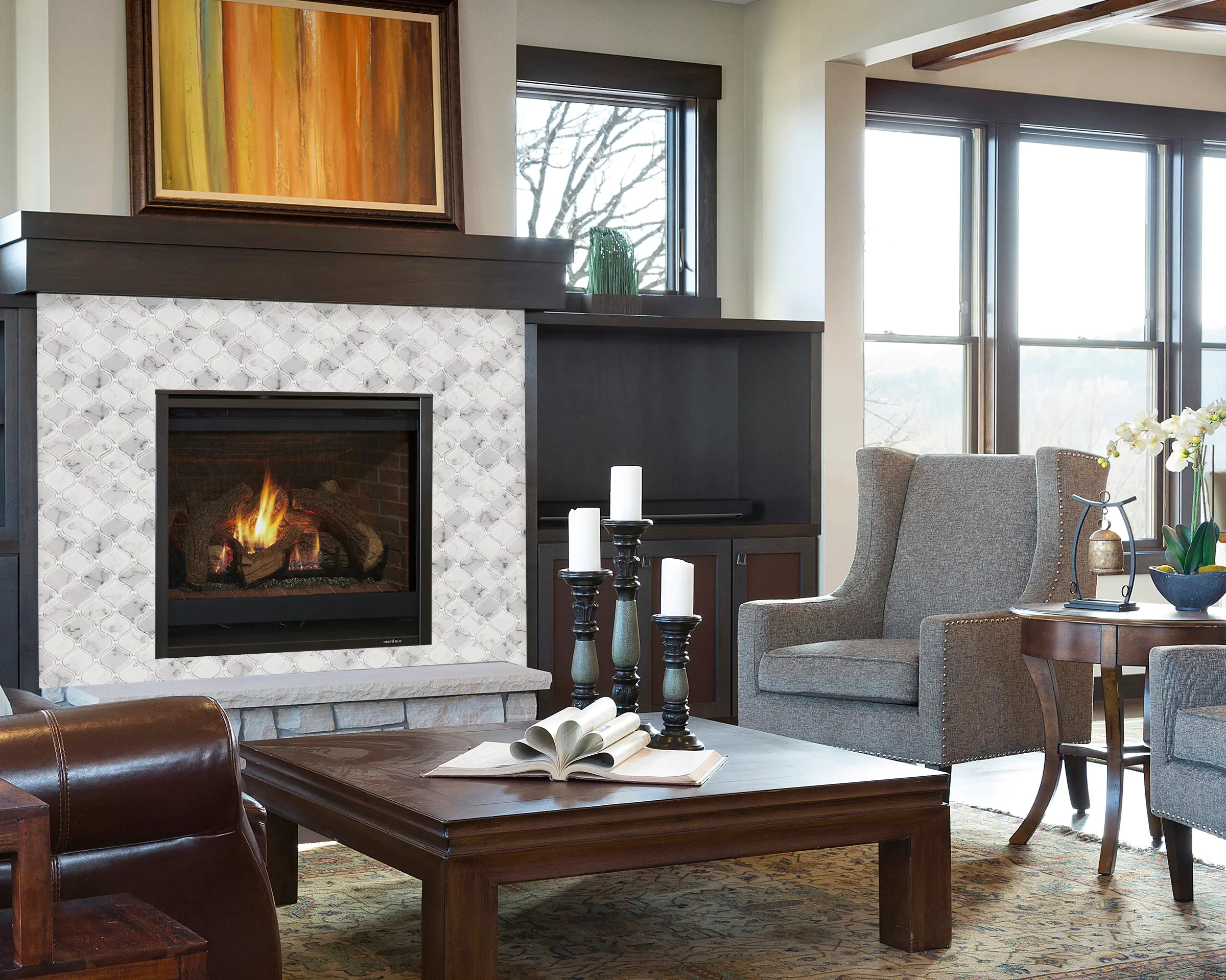 Top 9 Best Fireplace backsplash Peel and Stick ideas For Easy