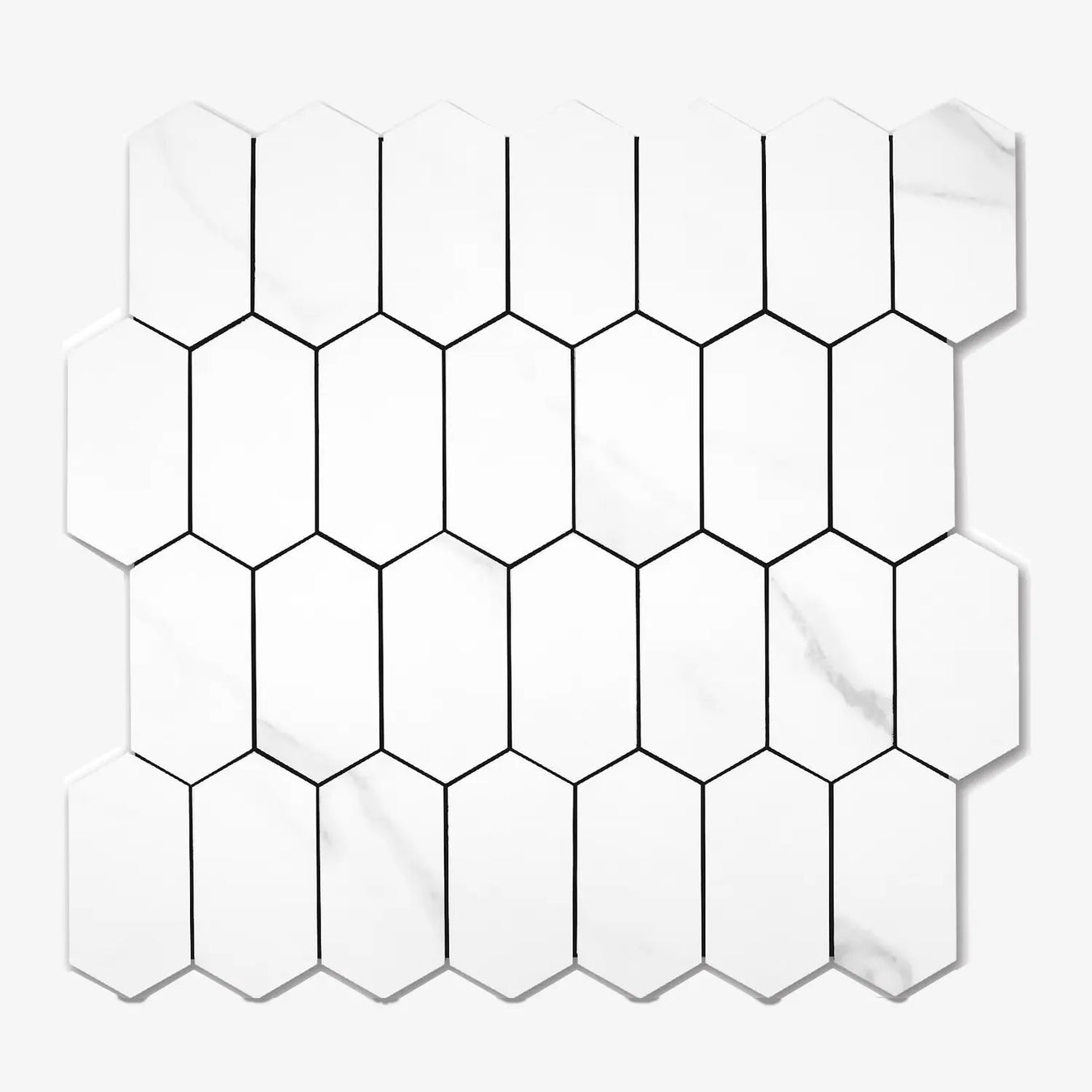 Peel and Stick Wall Tile For Bathroom - Kitchen Backsplash | Vamos Tile