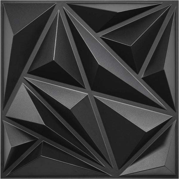 Triangle Design Panel 3D PVC Wall Panels | Peel & Stick Wall Tiles | 3D Wall Panels - STICKGOO