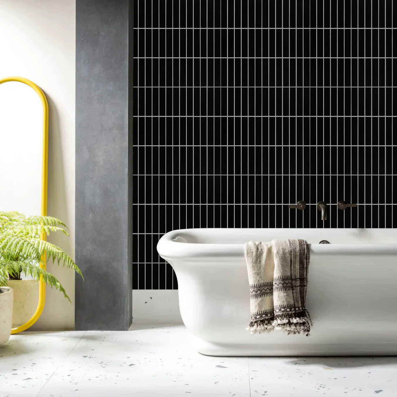 30 pieces peel and stick self adhesive bathroom wall tiles mosaic tile