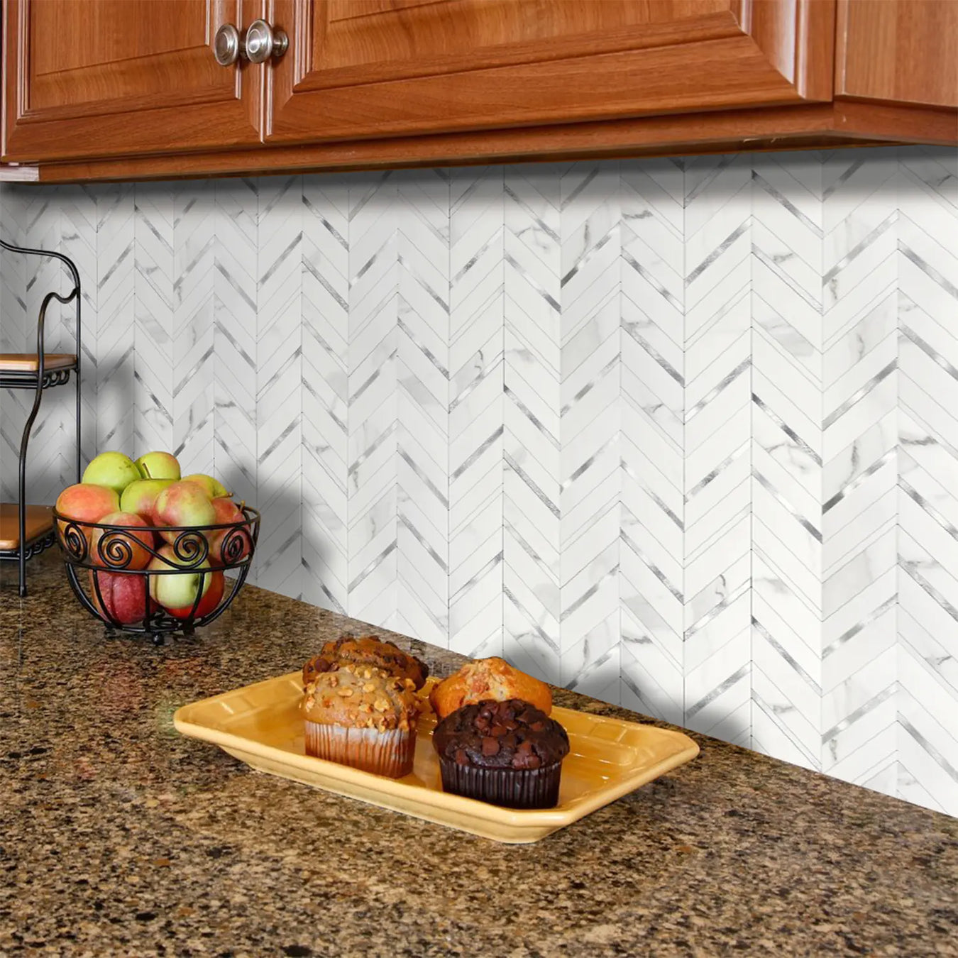 STICKGOO Peel and Stick Tile Backsplash For Kitchen