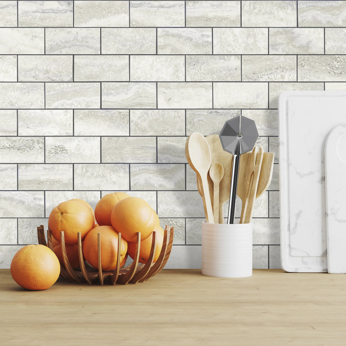 STICKGOO Peel and Stick Tile Backsplash For Kitchen