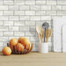 STICKGOO Beige 2''x4'' Peel and Stick Subway Tile Backsplash For Kitchen