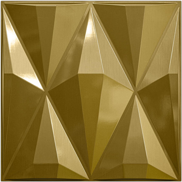 Olive Design 3D Wall Panels - Gold