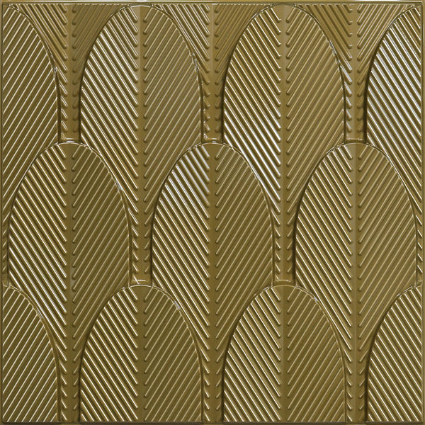 Cactus Design 3D Wall Panels - Gold