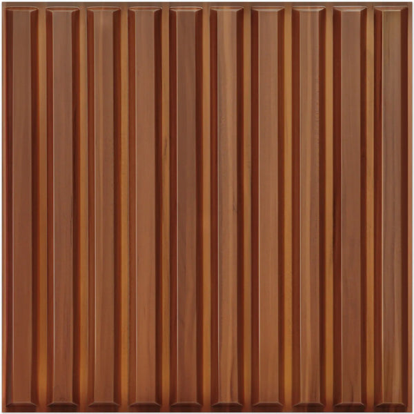 Music Strings Design 3D Wall Panels - Rosewood
