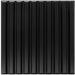 STICKGOO 19.7" x 19.7" Music Strings 3D Wall Panels 12-Pack - Black