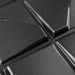 STICKGOO 19.7" x 19.7" Triangular Design Black 3D Wall Panels 12 Pcs
