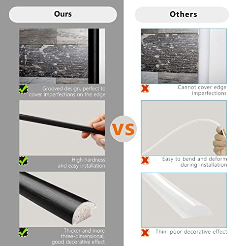 STICKGOO 10-Pack Peel and Stick Trim for Backsplash Tile Edge