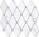 STICKGOO Modern Chic PVC Mixed Metal Peel and Stick Backsplash Tile