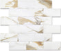 STICKGOO Calacatta Gold Kitchen Tile Backsplash Peel and Stick Wall Tiles