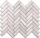 STICKGOO Metal Tiles Grey Herringbone Backsplash Peel and Stick Tiles