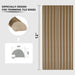 STICKGOO 10-Pack Peel and Stick Trim for Backsplash Tile Edge