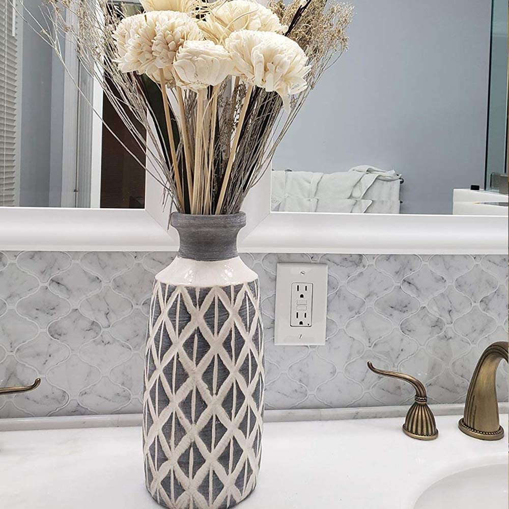 STICKGOO White Marble Thicker Peel and Stick Wall Tile Kitchen Backsplash