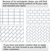 STICKGOO White Marble 3''x6'' Thick Subway Tiles For Kitchen Backsplash