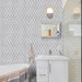 STICKGOO Modern Chic PVC Mixed Metal Peel and Stick Backsplash Tile