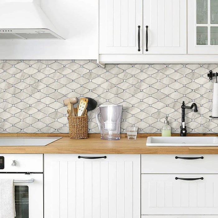 modern kitchen backsplash glass tile